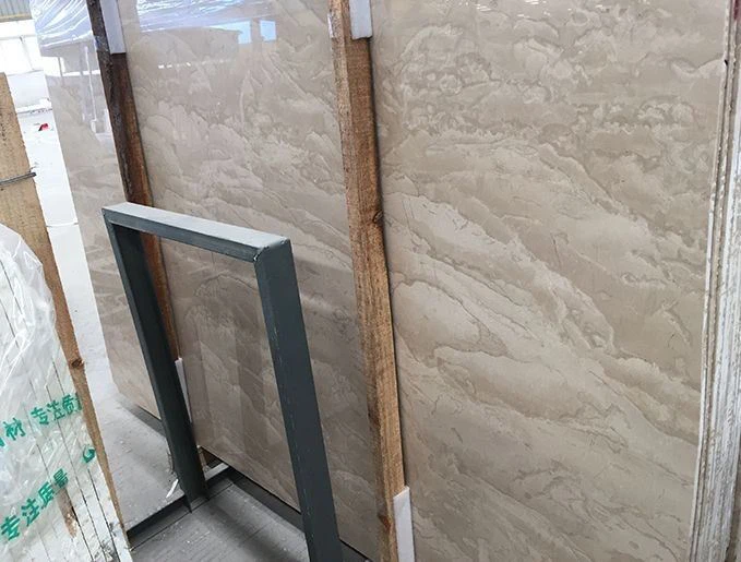 Turkey Omani Beige Marble Slab for Floor-1(001)