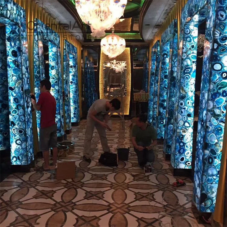 Backlit Onyx Marble Stone