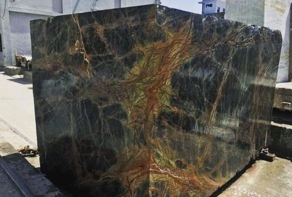 verde green marble tile