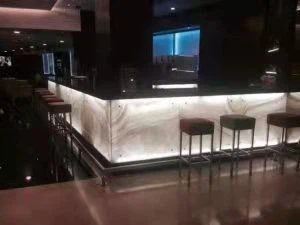 Lumi Stone Kitchen Top With Led Light