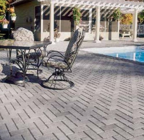 Regal Tan Pavers Black Exterior Granite Pavers